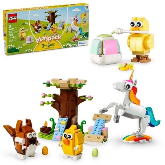 Lego Other - New Lego Springtime Animals Play Pack 3 Sets in One Box 382 Pieces Ages 8+ NIB